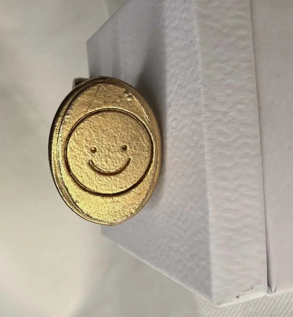Vtg Wax Seal Stamp Brass Fancy Handle Sagittarius Archer Zodiac Sign